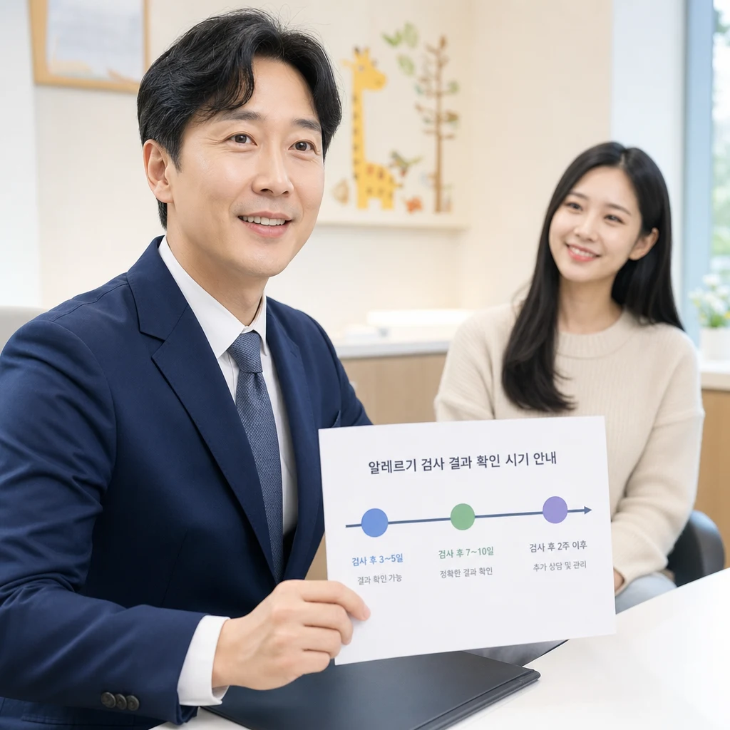 알레르기 검사 결과까지 걸리는 시간은?