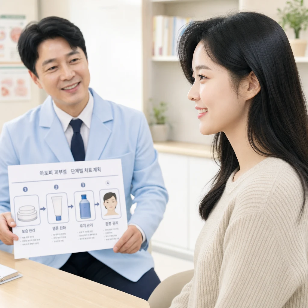 아토피 치료의 단계별 접근 방법은?